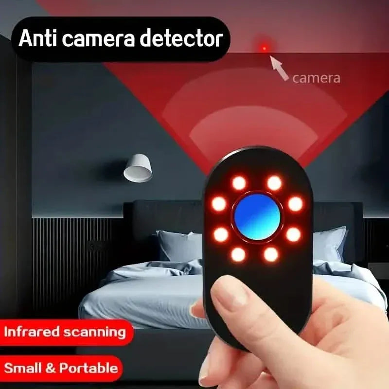 Hotel Hidden Camera Detector Finder, Infrared Detector, Travel Mini Portable Anti-Peeping Anti-Monitoring Camera Scanner - A-1 Thread Vault