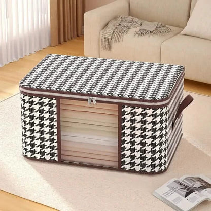 Houndstooth Large Storage Bag - A-1 Thread Vault