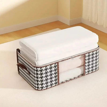 Houndstooth Large Storage Bag - A-1 Thread Vault