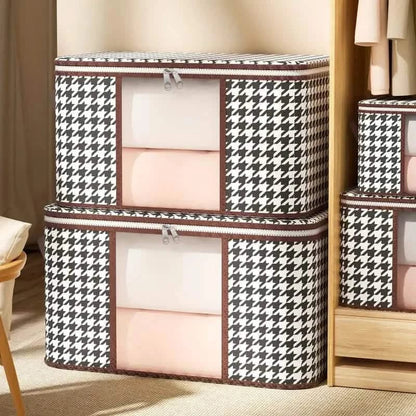 Houndstooth Large Storage Bag - A-1 Thread Vault