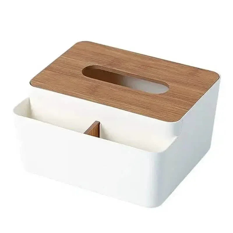 Household Simple Wood Grain Paper Box - A-1 Thread Vault