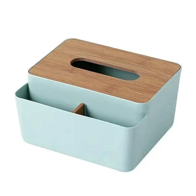 Household Simple Wood Grain Paper Box - A-1 Thread Vault