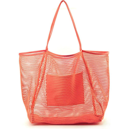 HOXIS Mesh Beach Tote Women's Shoulder Bag - A-1 Thread Vault