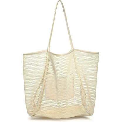 HOXIS Mesh Beach Tote Women's Shoulder Bag - A-1 Thread Vault