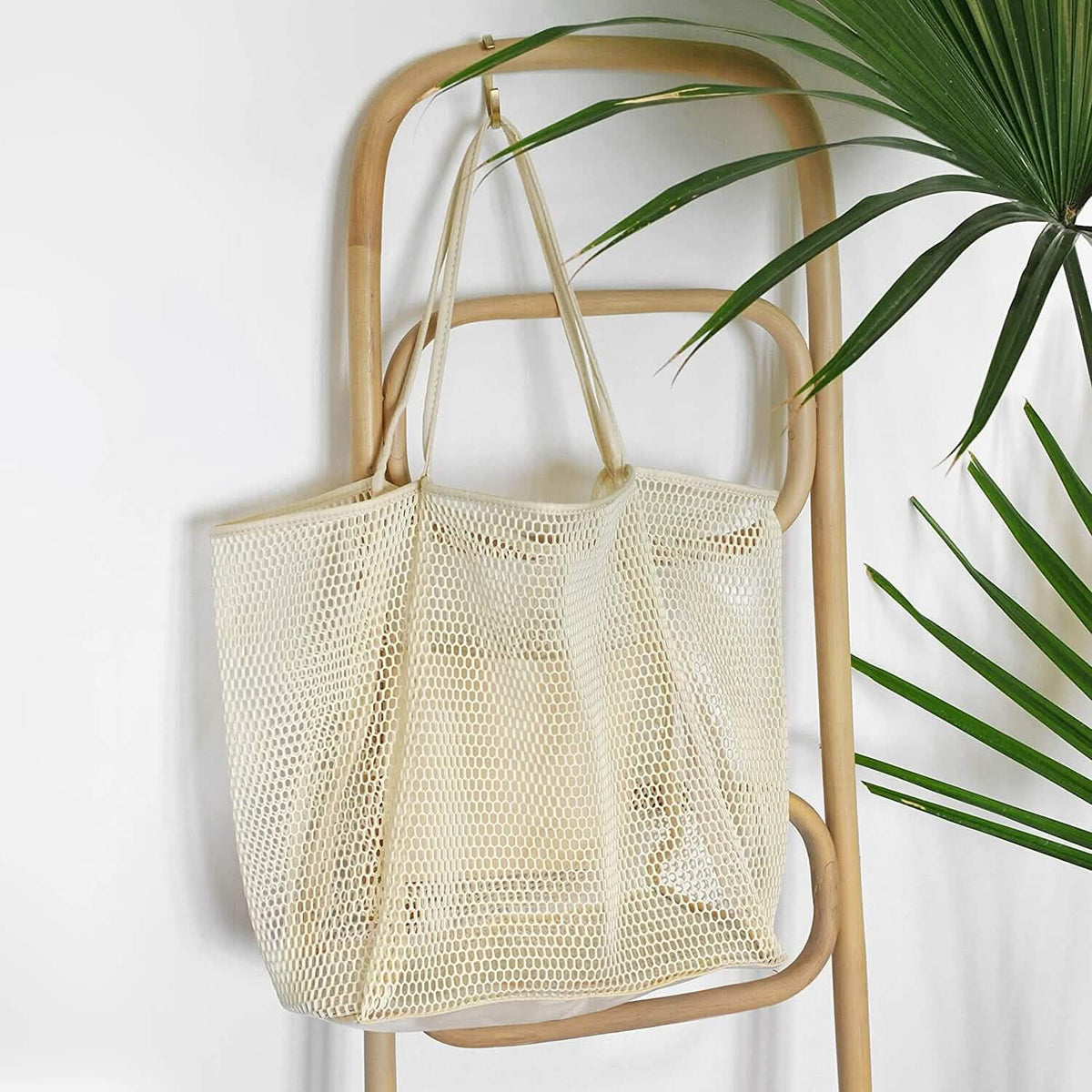 HOXIS Mesh Beach Tote Women's Shoulder Bag - A-1 Thread Vault