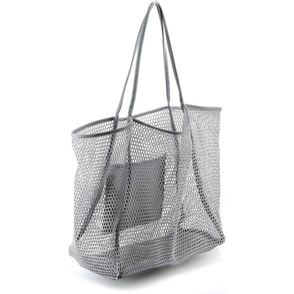 HOXIS Mesh Beach Tote Women's Shoulder Bag - A-1 Thread Vault