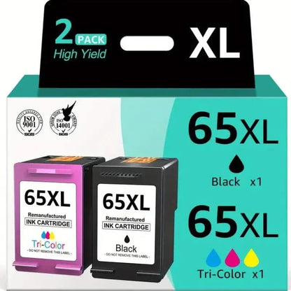 HP 65 / 65XL Black and Color Ink Cartridges - A-1 Thread Vault