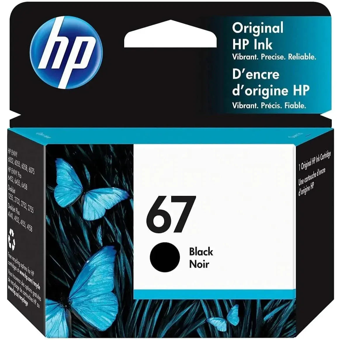 HP 67 Original Ink Cartridge 3YM55AN 3YM56AN - A-1 Thread Vault