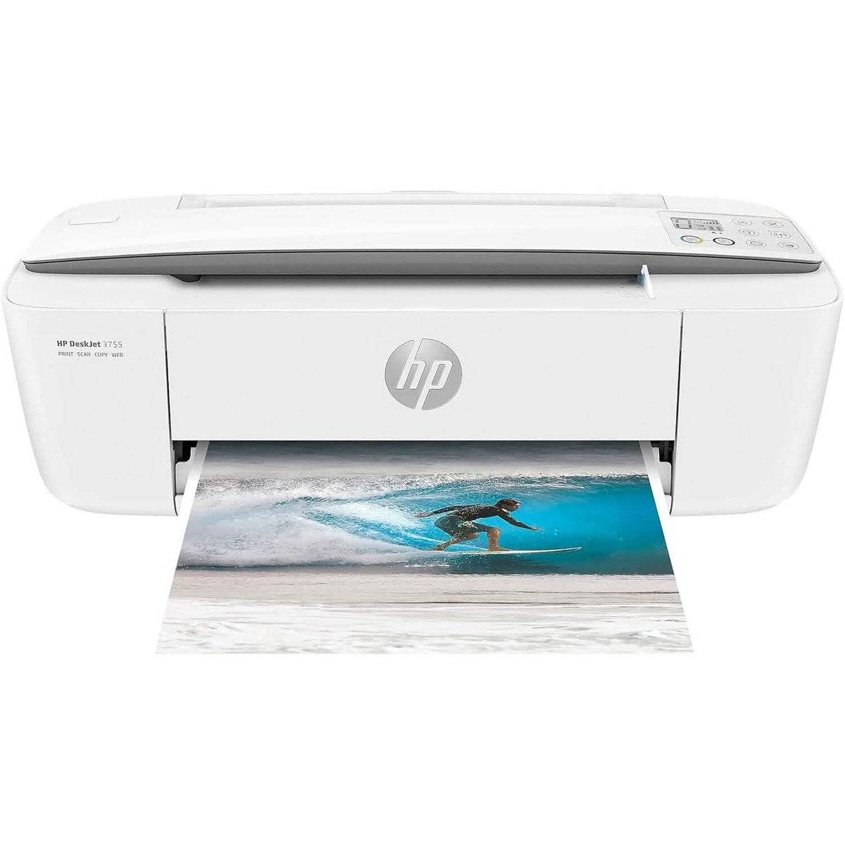 HP DeskJet 3755 Compact All-in-One Wireless Printer (Refurbished) - A-1 Thread Vault