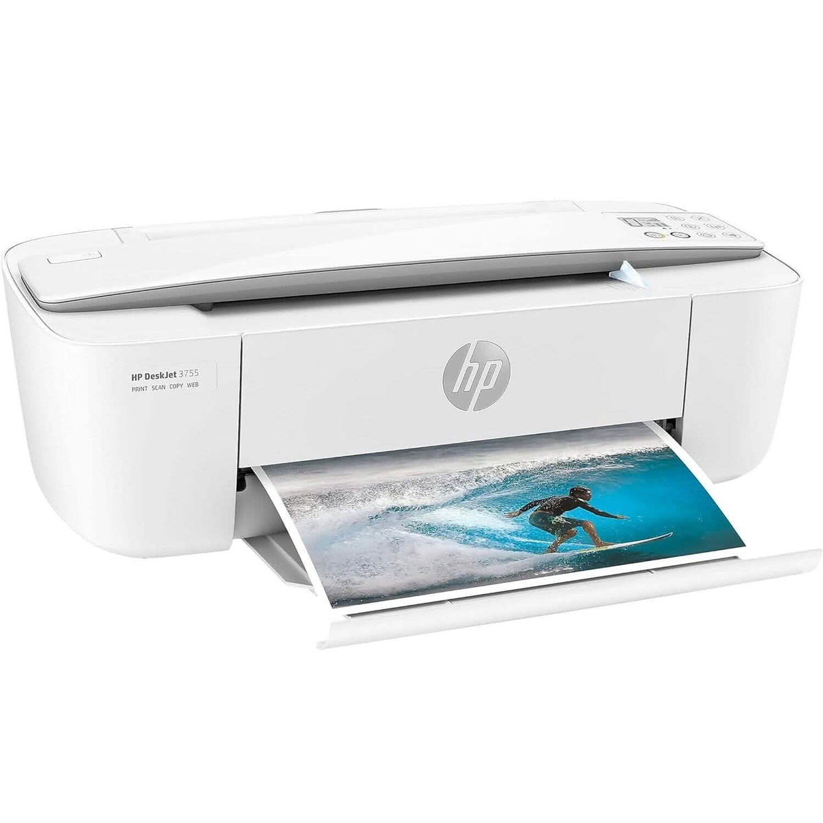 HP DeskJet 3755 Compact All-in-One Wireless Printer (Refurbished) - A-1 Thread Vault