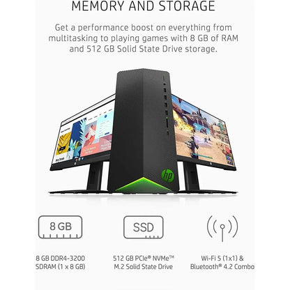 HP Pavilion Gaming PC AMD Ryzen 5 5600G Processor (Refurbished) - A-1 Thread Vault