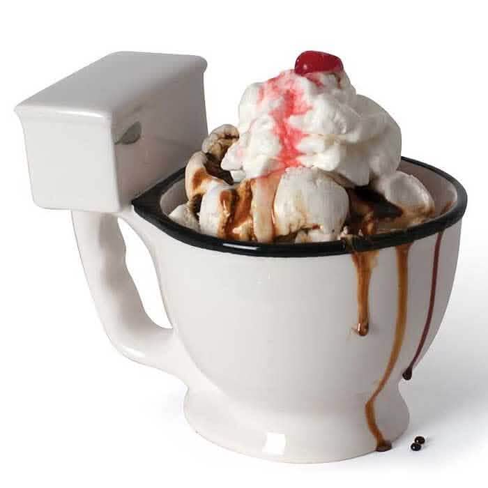 Humor Toilet Bowl Mug - A-1 Thread Vault