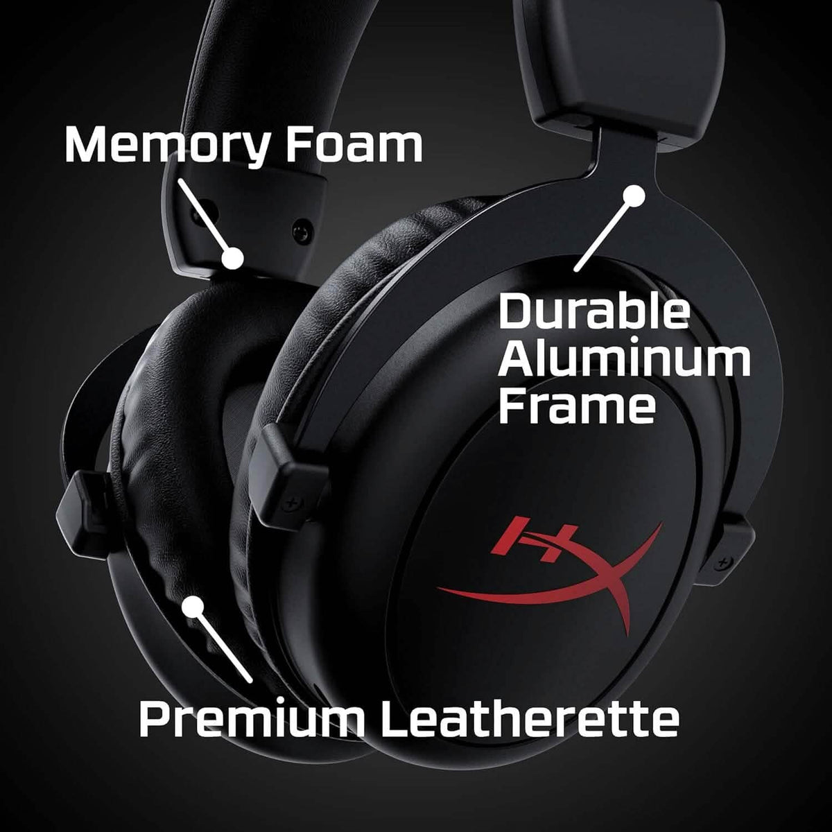HyperX Cloud Core – Wireless Gaming Headset (Refurbished) - A-1 Thread Vault