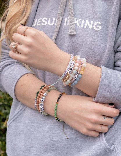 I Am New Letter Bracelet - A-1 Thread Vault