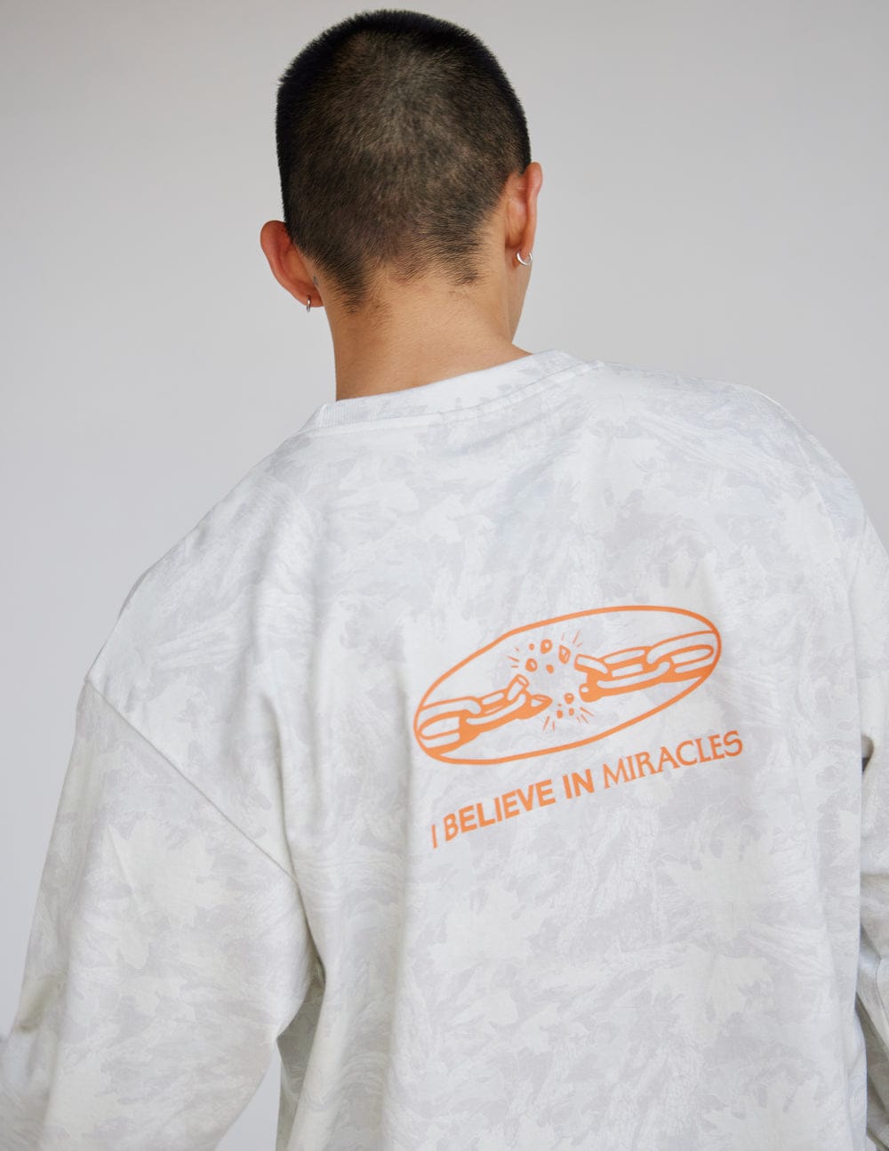 I Believe in Miracles Camo LS Heavyweight Tee - A-1 Thread Vault