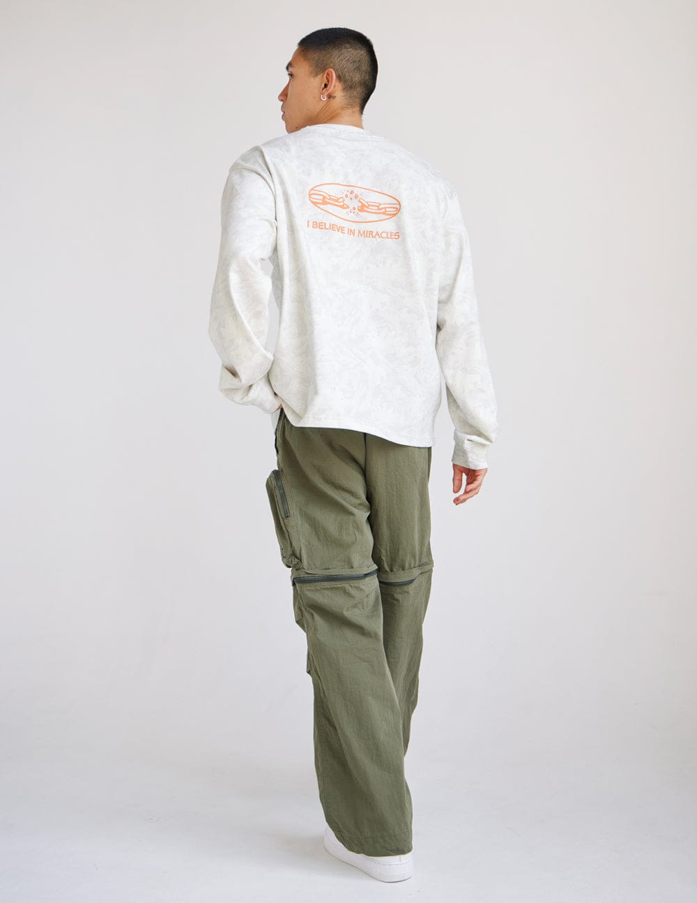 I Believe in Miracles Camo LS Heavyweight Tee - A-1 Thread Vault