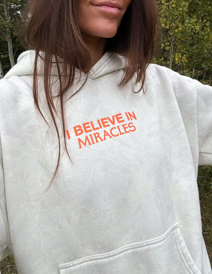 I Believe in Miracles Camo Unisex Hoodie - A-1 Thread Vault