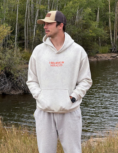 I Believe in Miracles Camo Unisex Hoodie - A-1 Thread Vault