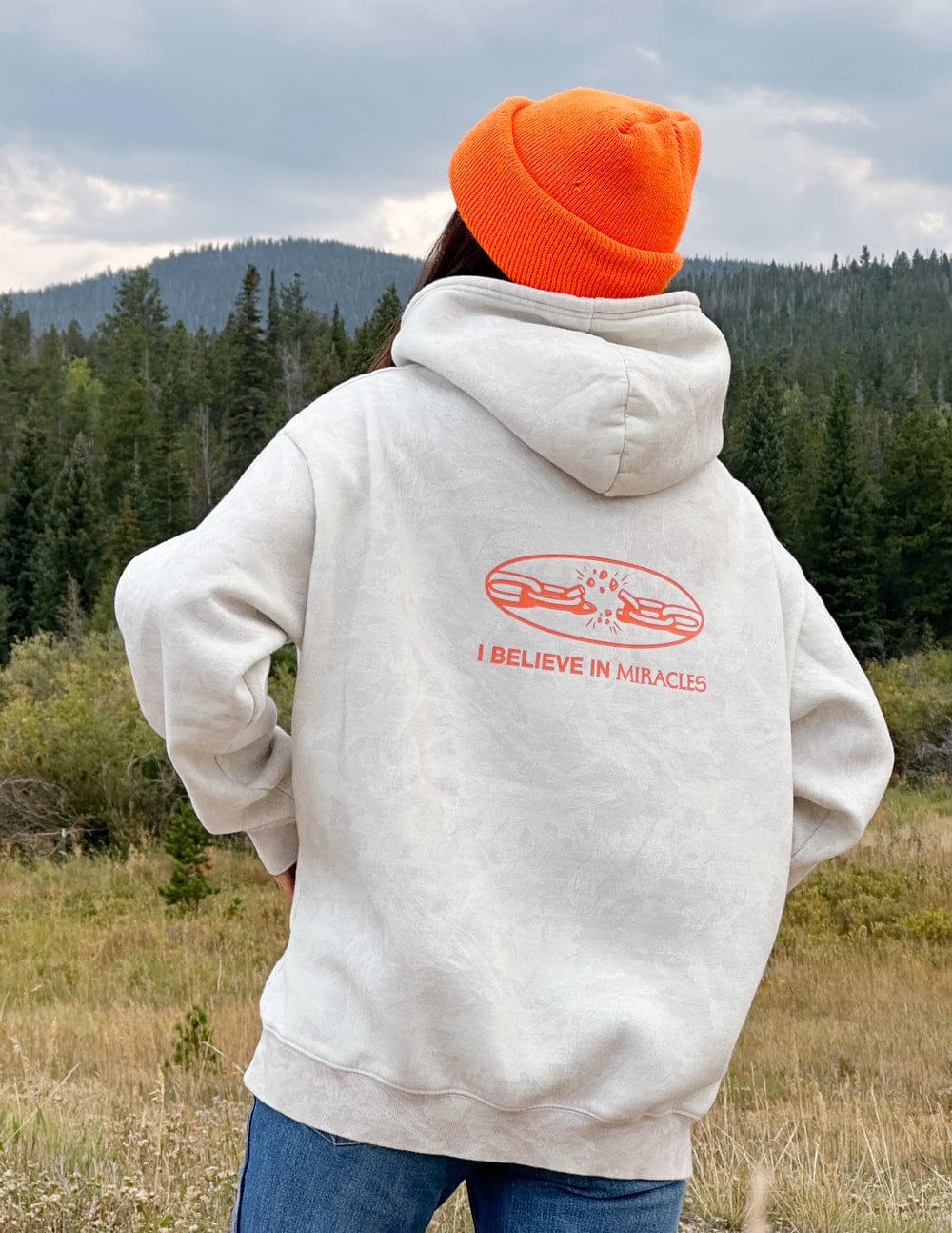 I Believe in Miracles Camo Unisex Hoodie - A-1 Thread Vault