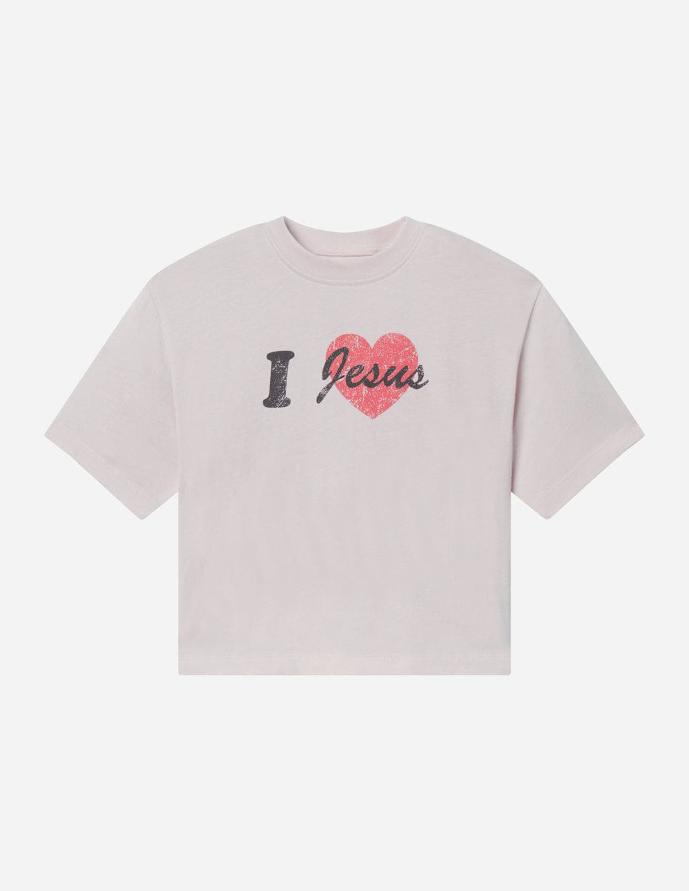I Love Jesus Cropped Women's Tee - A-1 Thread Vault