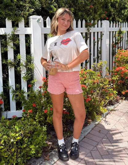 I Love Jesus Cropped Women's Tee - A-1 Thread Vault