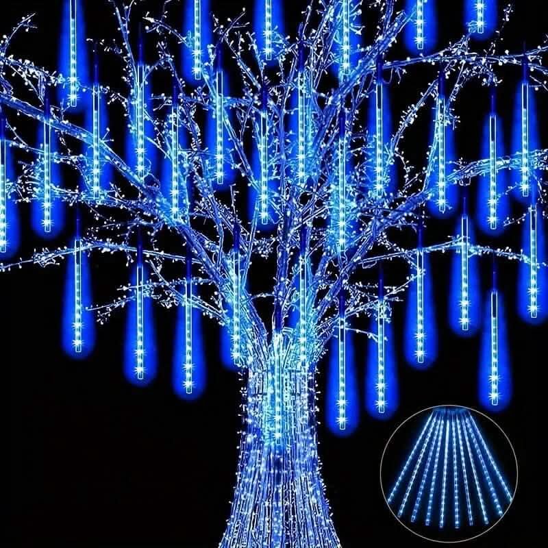 Icicle Snowfall Meteor Shower Outdoor Lights - A-1 Thread Vault