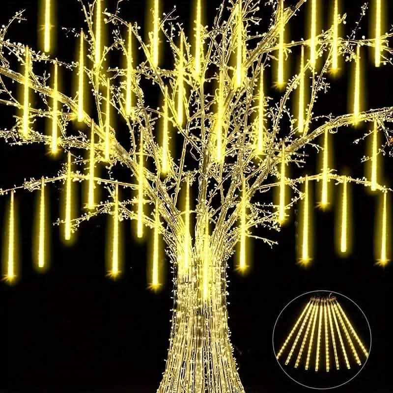 Icicle Snowfall Meteor Shower Outdoor Lights - A-1 Thread Vault