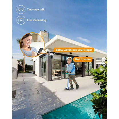 Imou Security Camera Outdoor with Floodlight and Sound Alarm (Refurbished) - A-1 Thread Vault