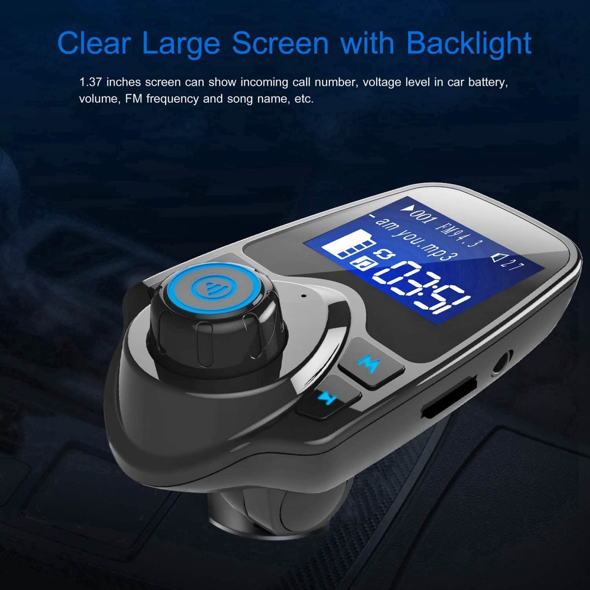 iMounTek Car Wireless FM Transmitter - A-1 Thread Vault