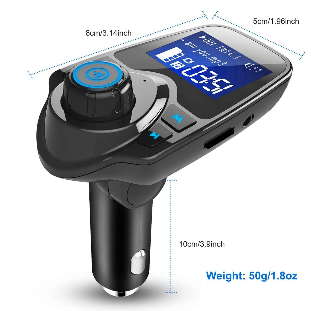 iMounTek Car Wireless FM Transmitter - A-1 Thread Vault