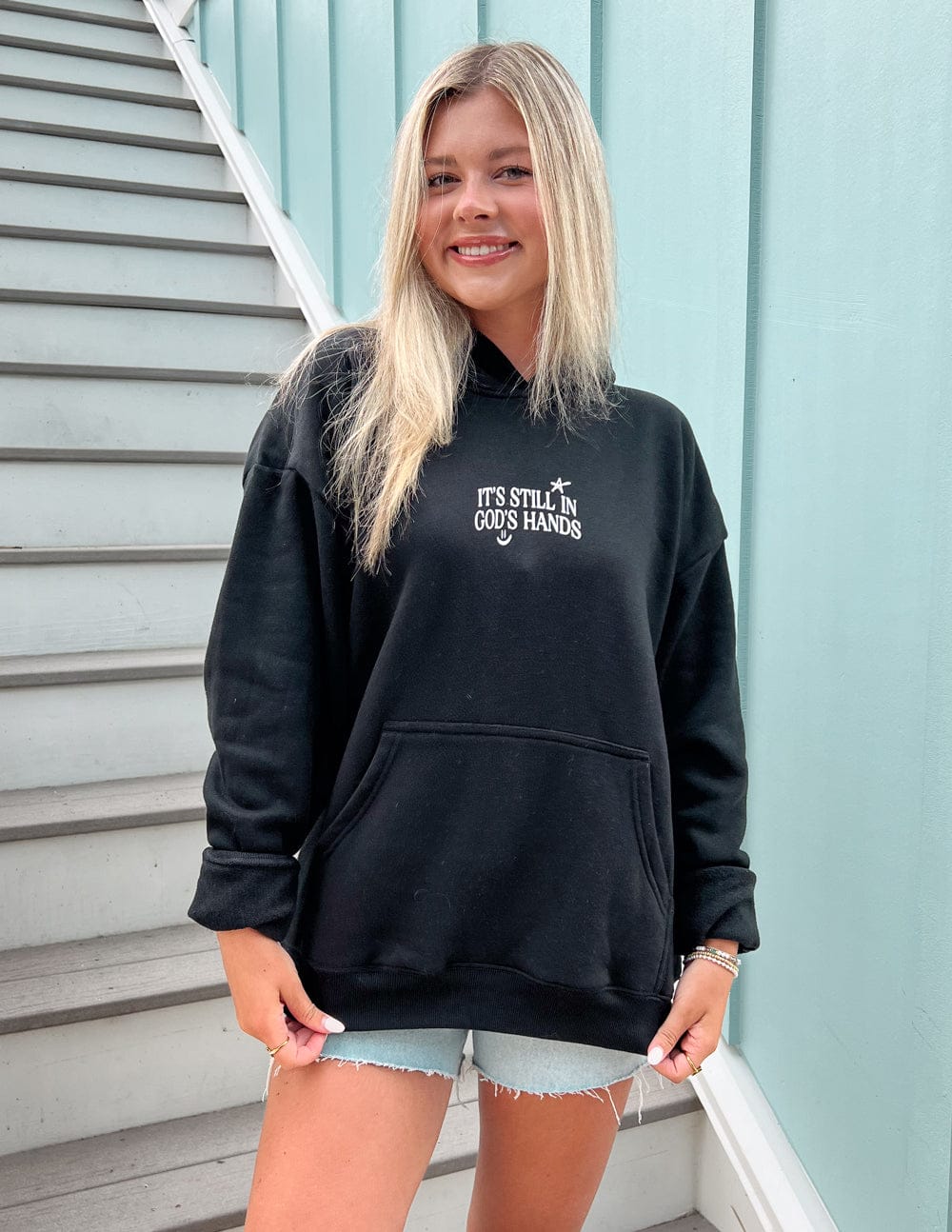 In God's Hands Unisex Hoodie - A-1 Thread Vault
