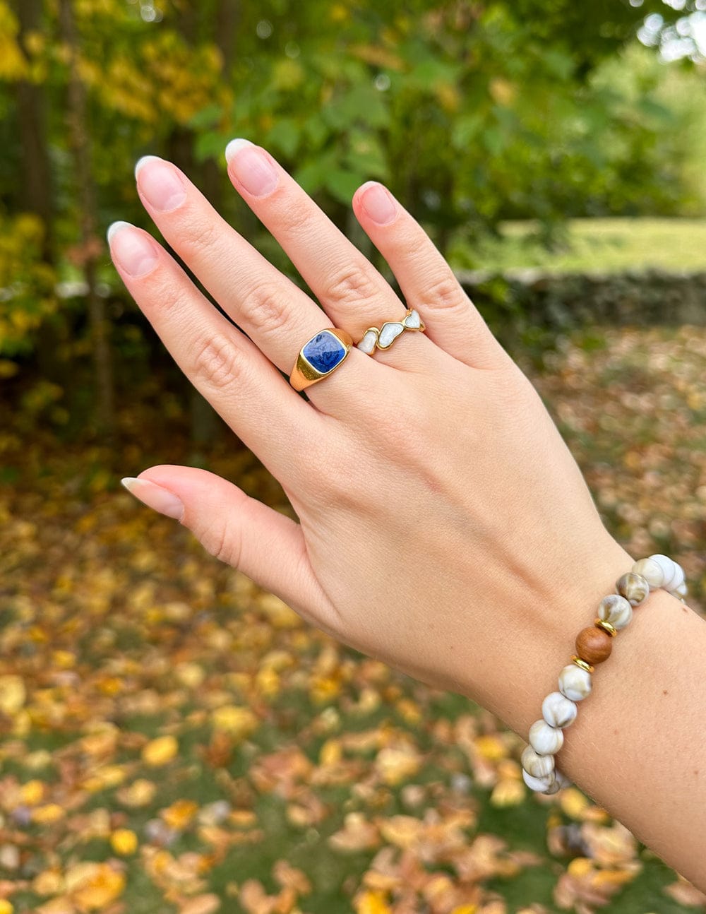 Indigo Signet Ring - A-1 Thread Vault