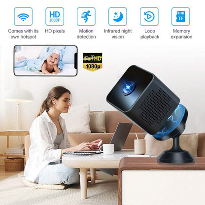 Indoor Surveillance Camera 1080p Wireless Security Camera - A-1 Thread Vault