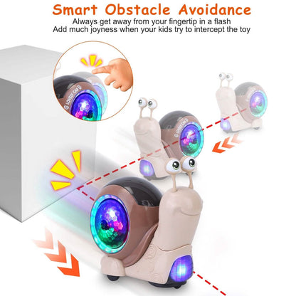 Infant Interaction Toy Automatic Obstacle Avoidance with Music - A-1 Thread Vault
