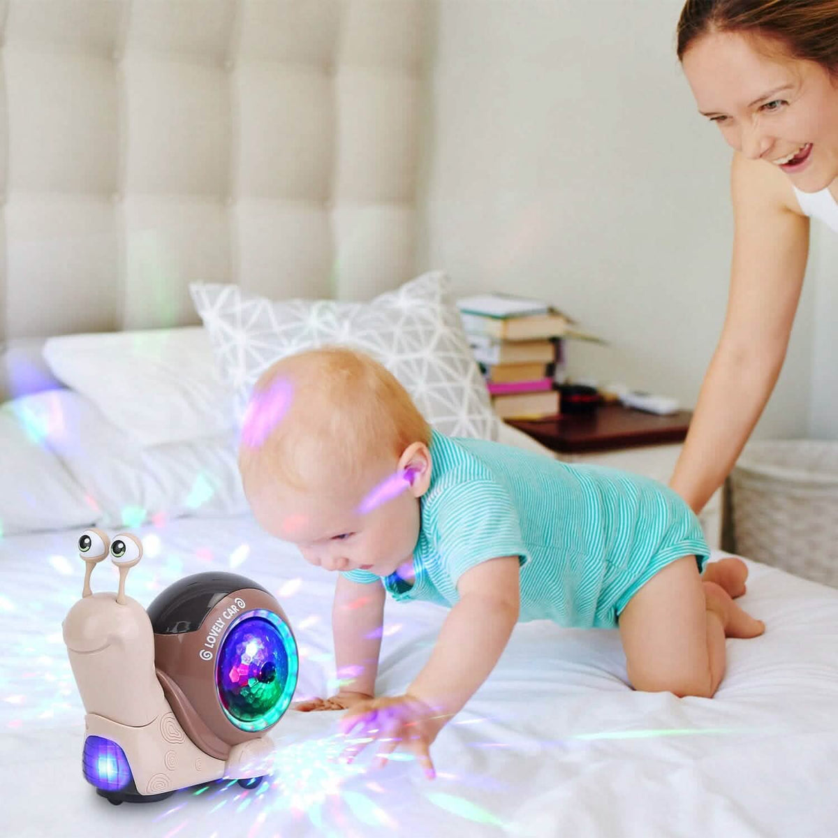 Infant Interaction Toy Automatic Obstacle Avoidance with Music - A-1 Thread Vault