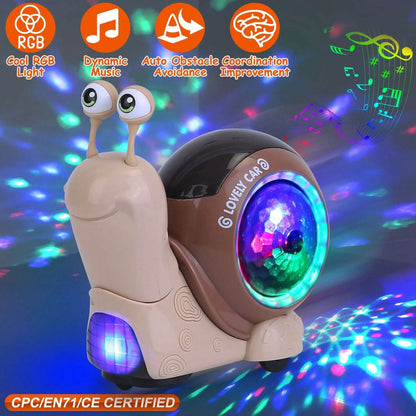 Infant Interaction Toy Automatic Obstacle Avoidance with Music - A-1 Thread Vault
