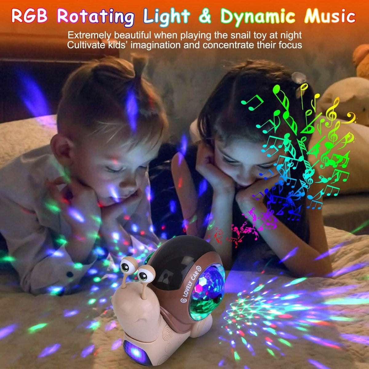 Infant Interaction Toy Automatic Obstacle Avoidance with Music - A-1 Thread Vault