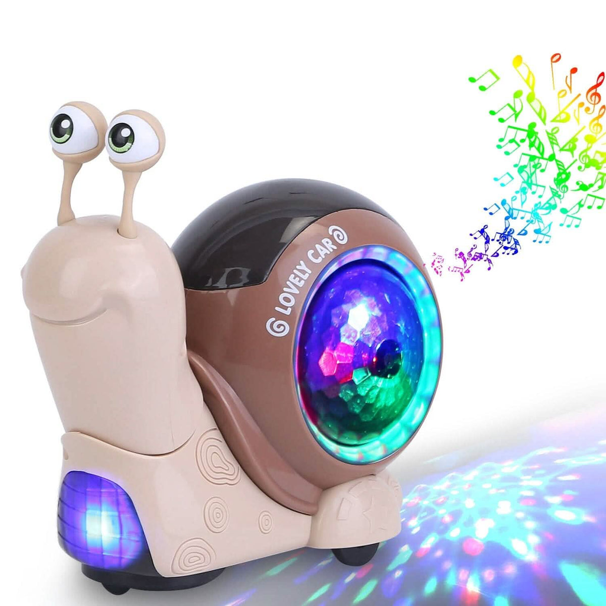 Infant Interaction Toy Automatic Obstacle Avoidance with Music - A-1 Thread Vault