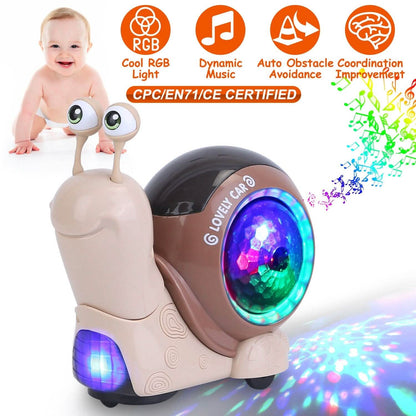 Infant Interaction Toy Automatic Obstacle Avoidance with Music - A-1 Thread Vault