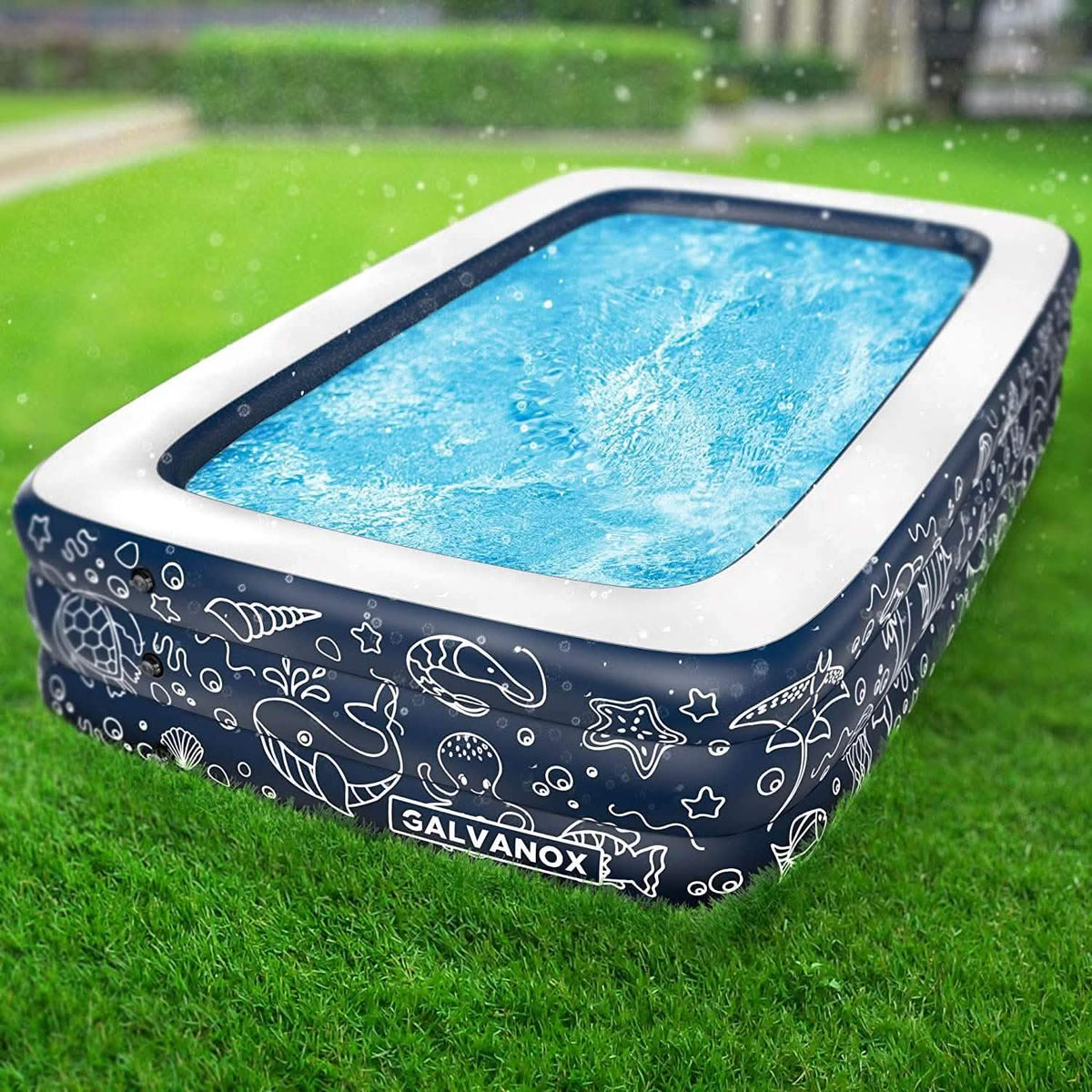 Inflatable Pool XL Above Ground Swimming Pool - A-1 Thread Vault