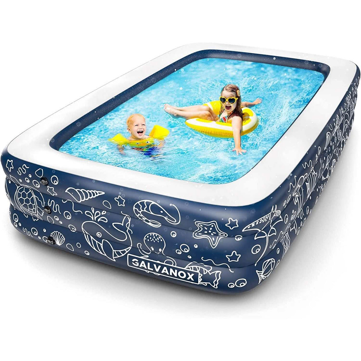 Inflatable Pool XL Above Ground Swimming Pool - A-1 Thread Vault