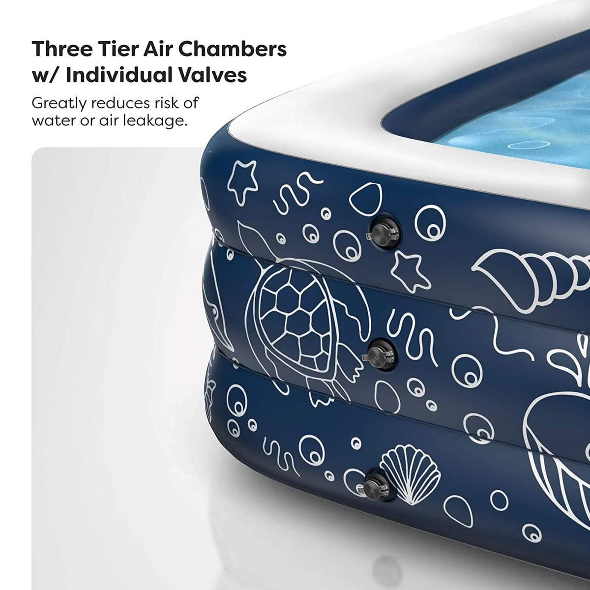 Inflatable Pool XL Above Ground Swimming Pool - A-1 Thread Vault