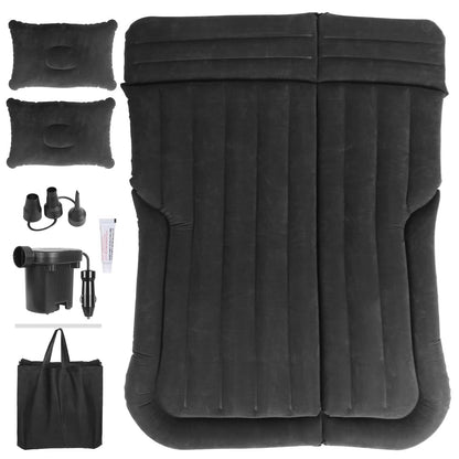 Inflatable SUV Air Mattress Thickened Camping Bed Cushion with Pillow - A-1 Thread Vault