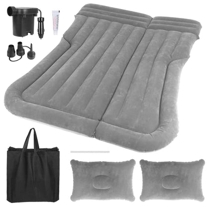 Inflatable SUV Air Mattress Thickened Camping Bed Cushion with Pillow - A-1 Thread Vault