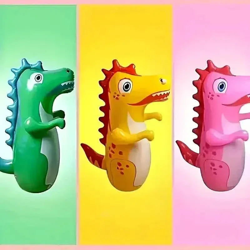 Inflatable T-Rex Punching Bag with Rebound Action - A-1 Thread Vault