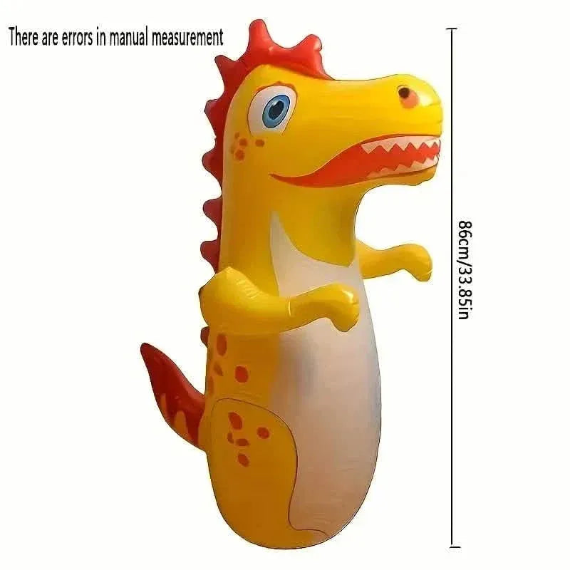 Inflatable T-Rex Punching Bag with Rebound Action - A-1 Thread Vault