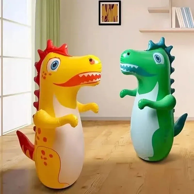 Inflatable T-Rex Punching Bag with Rebound Action - A-1 Thread Vault