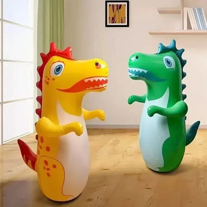 Inflatable T-Rex Punching Bag with Rebound Action - A-1 Thread Vault