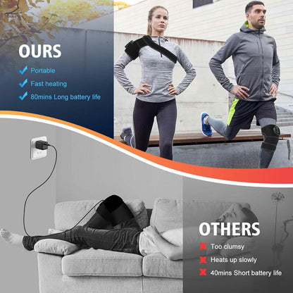 Intelligent Heat Therapy Cordless Knee Brace Wrap - A-1 Thread Vault
