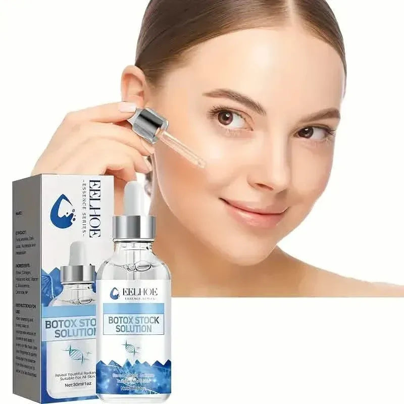 Intensive Anti Aging Botox Facial Serum - Collagen Serum For Skin With Vitamin C, Hyaluronic Acid and Niacinamide - A-1 Thread Vault